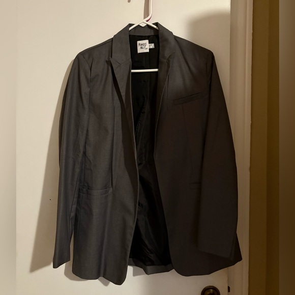 Princess Polly Gray Blazer - Picture 1 of 3